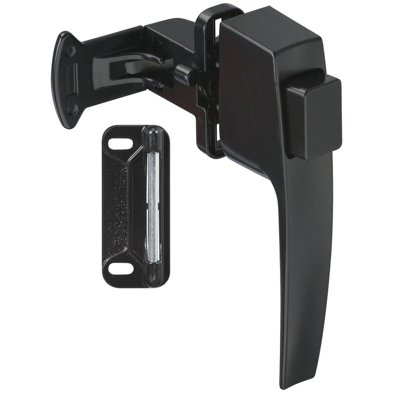 National Hardware N178-392 V1326 Pushbutton Latch in Black
