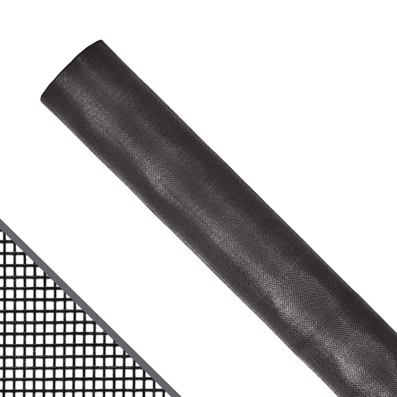 Saint-Gobain Adfors Fiberglass Window Screen with Easy Care and Installation for Tools, Windows, and Home Improvement, Charcoal