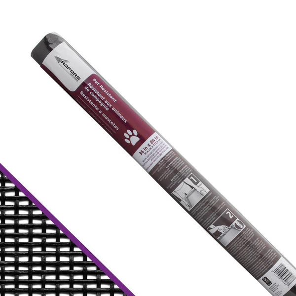 ADFORS Premium Pet Screen, 36'' x 84'', Charcoal FCS10389-M