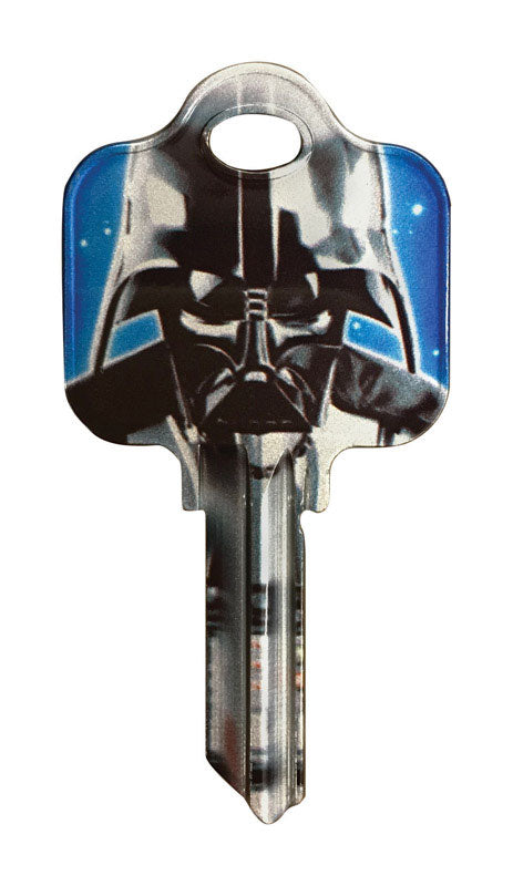 Hillman Star Wars Darth Vader House/Padlock Universal Key Blank Single Sided - Case of: 55