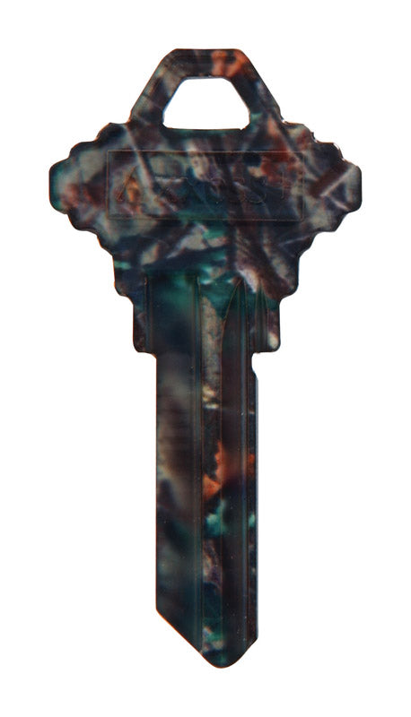 Hillman WACKEY-68-SC1-CAMOFLGE Universal Key Blank Brass 89912 (6-Pack)