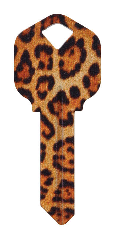 Hillman Wackey Leopard House/Office Universal Key Blank Single Sided
