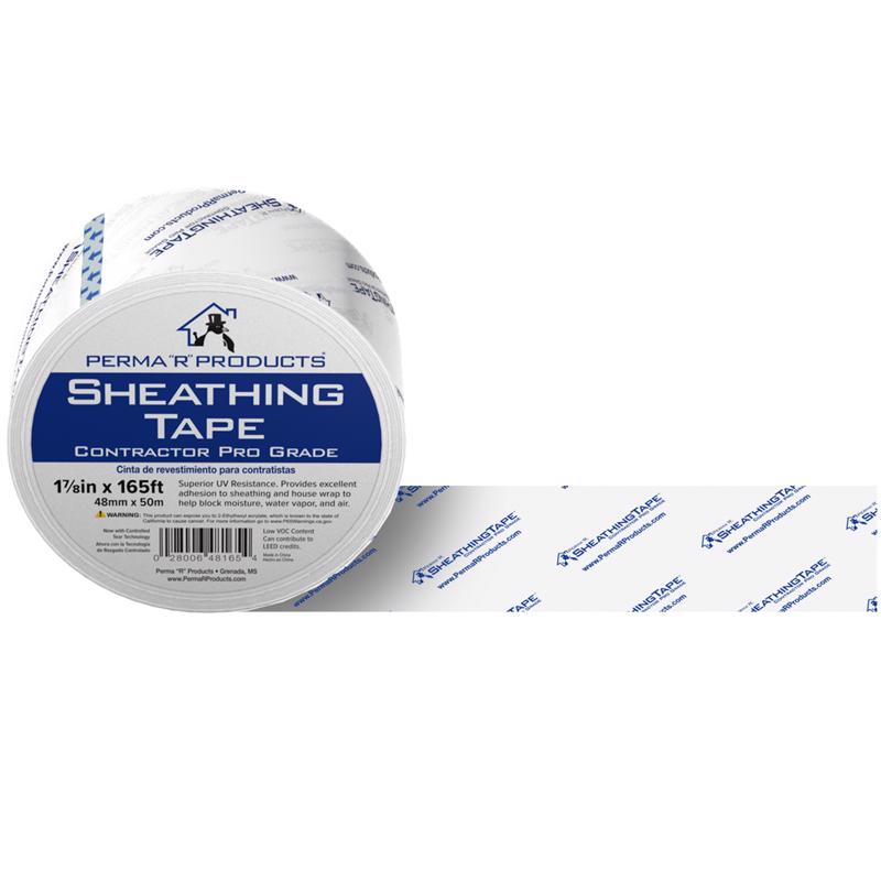Perma "R" Products Tape Sheathing Wht 1.87inx55yd