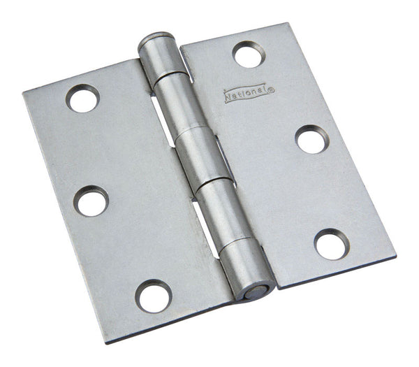 National Hardware N139-808 504BC Removable Pin Broad Hinge in Plain Steel