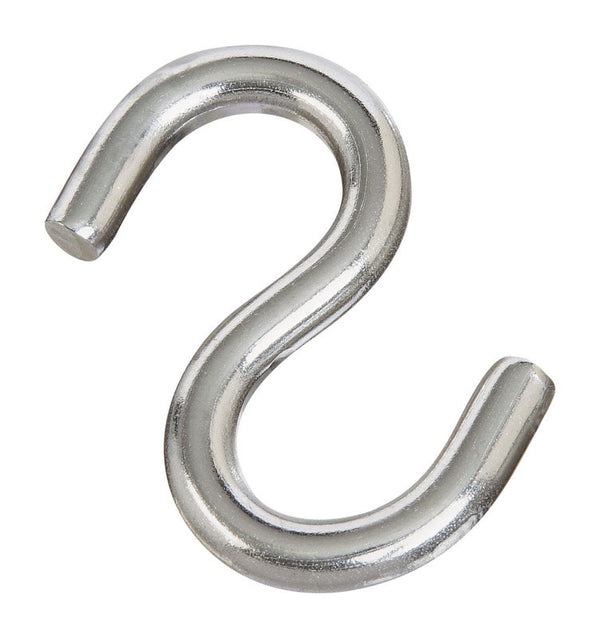 National Hardware N233-551 2078BC Open S Hook in Stainless Steel