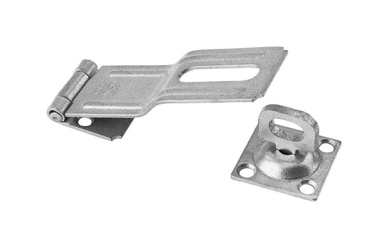 National Hardware N103-069 V32 Swivel Staple Safety Hasp in Galvanized,4 Inch - 1/2 Inch