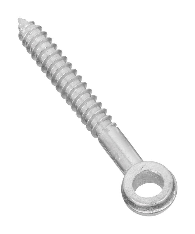 National Hardware N131-193 296BC Screw Eye in Zinc plated,1/2" x 4"