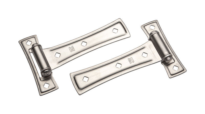 national mfg co n214-001 7", Satin Nickel, Contemporary T Hinge