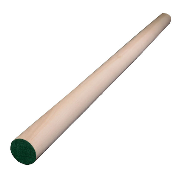 Alexandria Moulding Round Ramin Hardwood Dowel 1-1/4 in. D X 36 in. L 4 pk Light Green 02541-R0036C1