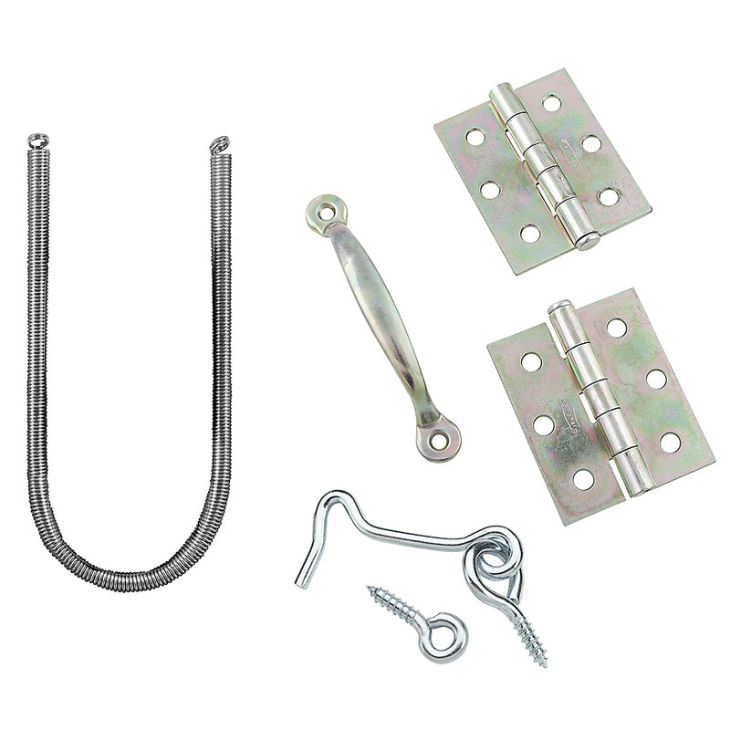 National Hardware N107-425 V90 Screen and Storm Door Set in Zinc plated