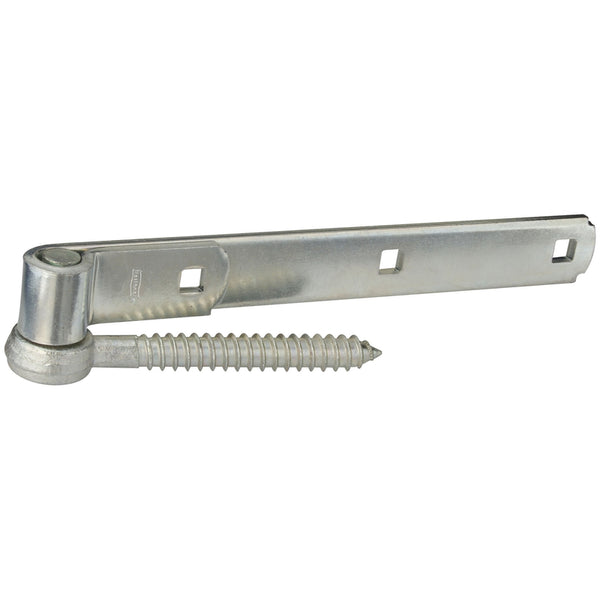 National Hardware N129-726 290BC Screw Hook/Strap Hinges in Zinc plated, 2 pack