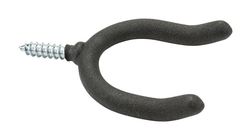 National Hardware N112-026 2123BC Large Double Screw Hook in Vinyl coated