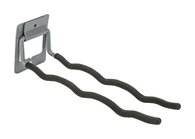 National Hardware N112-052 2232BC Flip-Up Tool Hanger in Gray finish