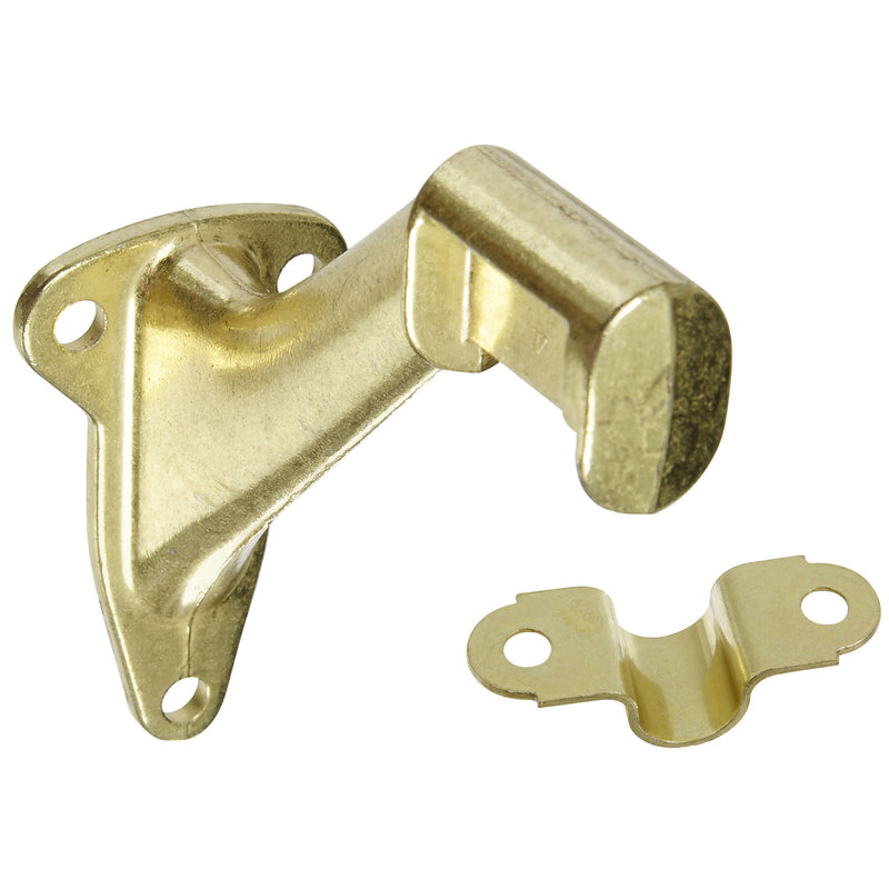 National Hardware SPB106 Handrail Brackets in Brass