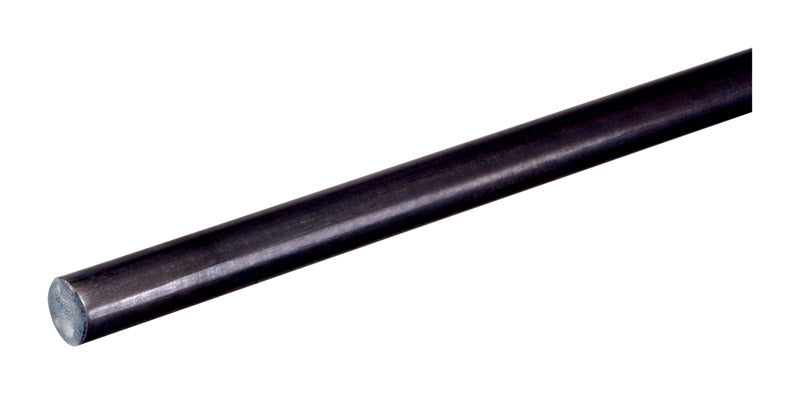 Boltmaster 11600 3/8" X 48" Round Rod Stock Plain Steel Cold Rolled