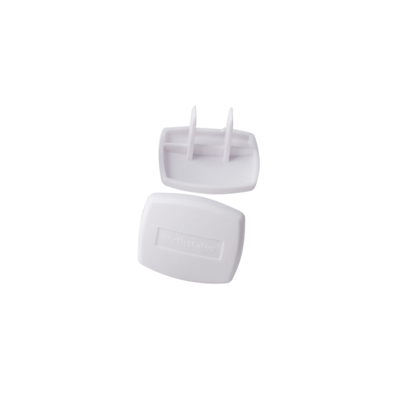 Toddleroo by North States - Plug Protectors for Baby Proofing Outlets: Child Proof Outlet Covers - 36 Pack - Soft White