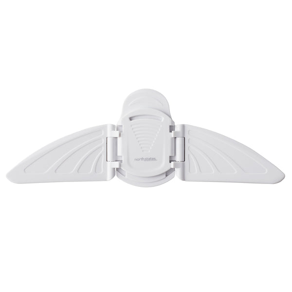Toddleroo by North States - Sliding Door & Window Lock for Baby Proofing: Sliding Door Lock for Child Safety - Pack of 1 - White 6152