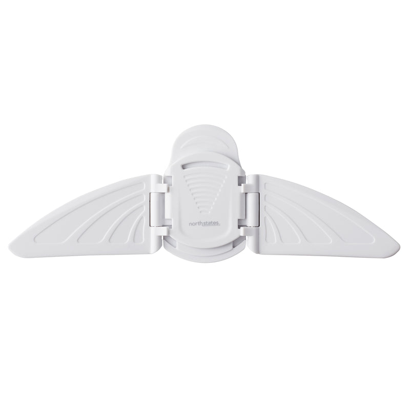 Toddleroo by North States - Sliding Door & Window Lock for Baby Proofing: Sliding Door Lock for Child Safety - Pack of 1 - White