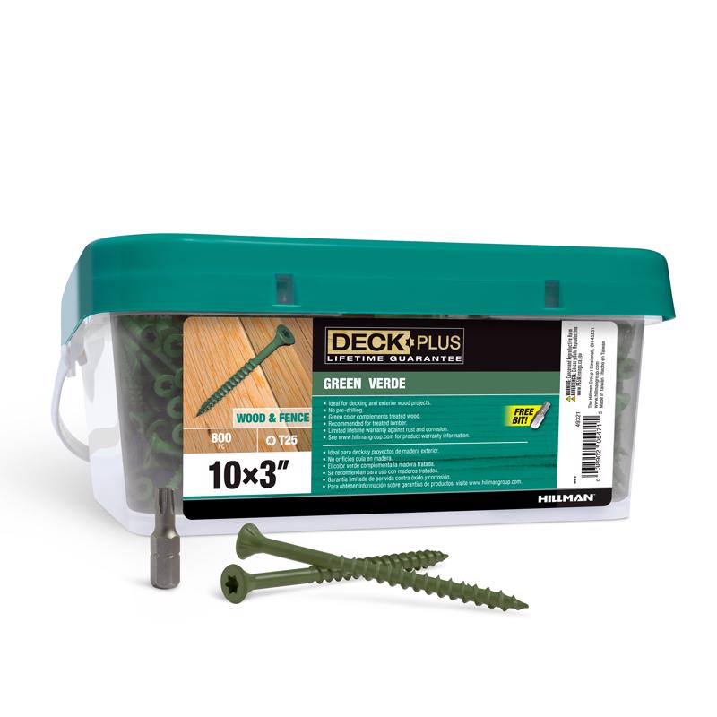 Deck Screw 10X3 GRN