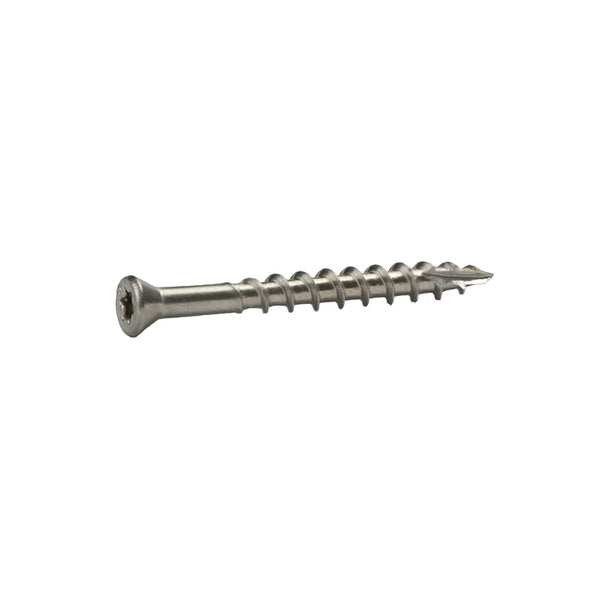 Grip Rite MAXS158TH3055#7 x 1-5/8 in. 305 Stainless Steel Star Trim Wood Deck Screw (5 lbs.-Pack)