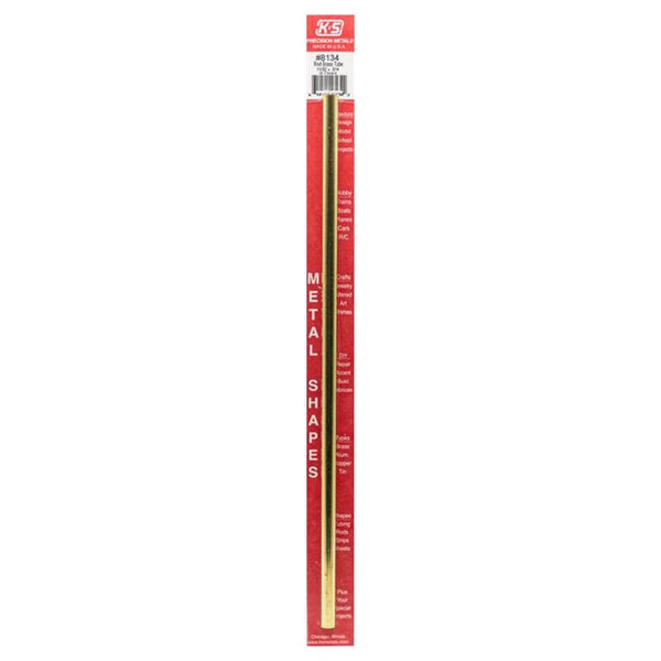 K & S PRECISION METALS 8134 11/32x12 RND BRS Tube