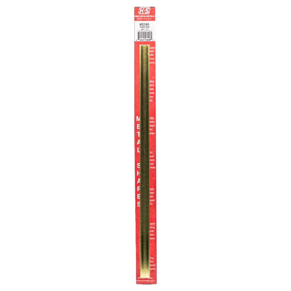 K&S Engineering K&S Strips 0.064 X 1/2" X 12" Brass Carded 8246