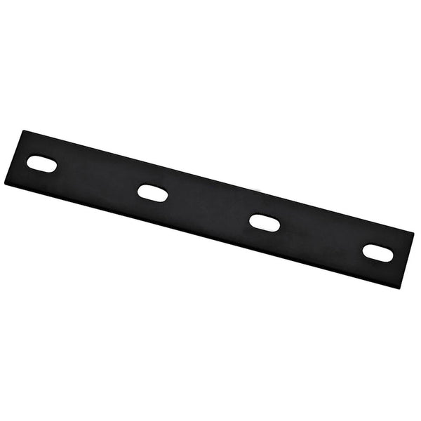 Hampton Products International 5024755 1.5 x 10 in. Steel Mending Plate44; Black - Pack of 1010 01-3411-546 (10-Pack)