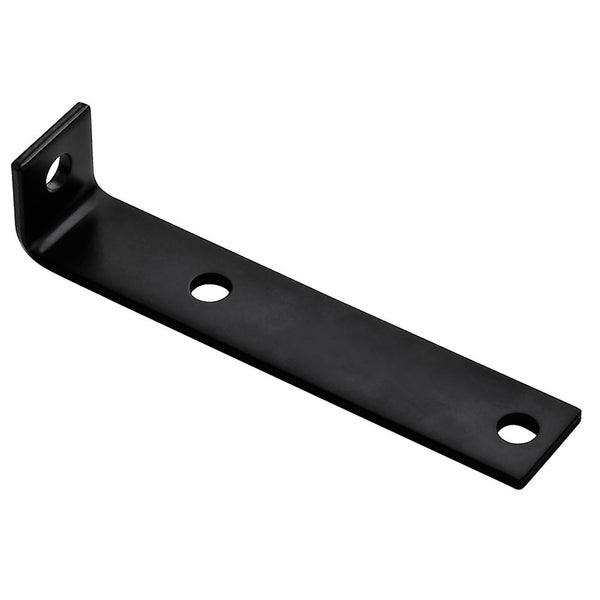 Hampton Products International 5024762 7.5 x 1.5 in. Steel Offset Leg Corner Brace44; Black - Pack of 1010 01-3405-316 (10-Pack)