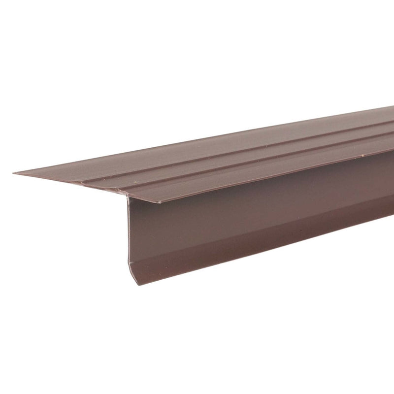 Amerimax 2.5 in. W x 120 in. L Vinyl Drip Edge Flashing Brown - Case of: 25;25