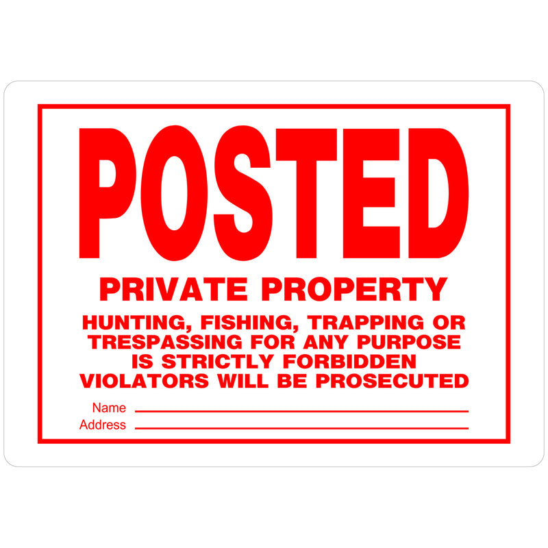 Hillman Group 842190 19 x 15 in. Red & Black Styrene Abierto & Cerrado Sign - 6 Piece66