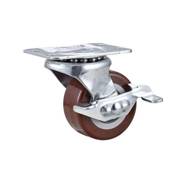Projex 2 in. D Swivel Hard Rubber Caster 125 lb 1 pk 9271