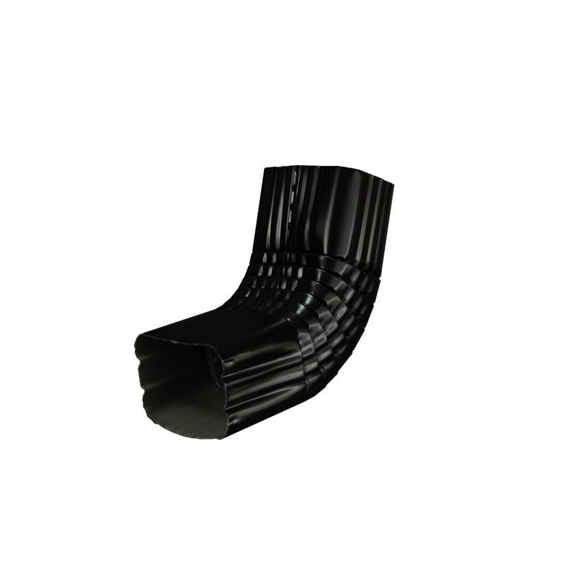 Amerimax DWNSPOUT ELBW ALUM BLK A, Black