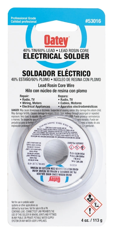 Oatey 53016, 1/4 lb Silver