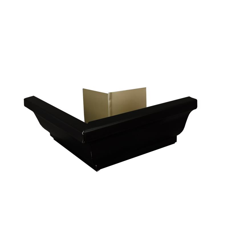 Amerimax 5051565 3.75 x 8.88 x 8.88 in. Black Aluminum K Outside Miter