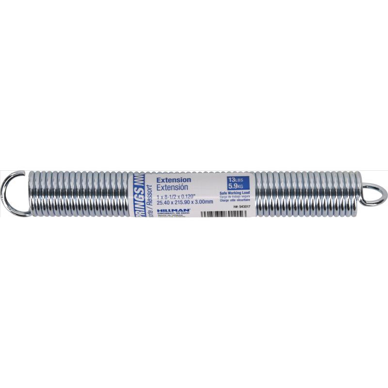 2-Pack - Hillman 8.1-in Zinc Gate Extension Spring