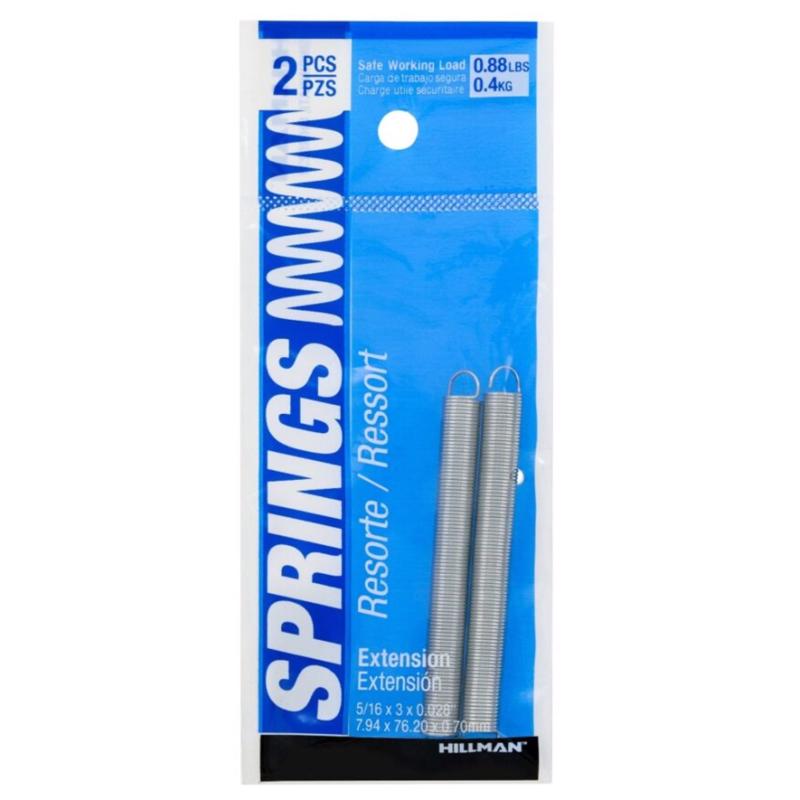 The Hillman Group 851613 2-5/8 X 1/2" Extension Spring 1-Pack