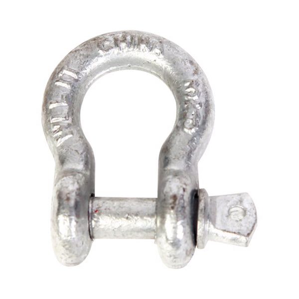 Koch 081253 Winch Shackles Silver Forged Steel Hot Dipped Galvanized