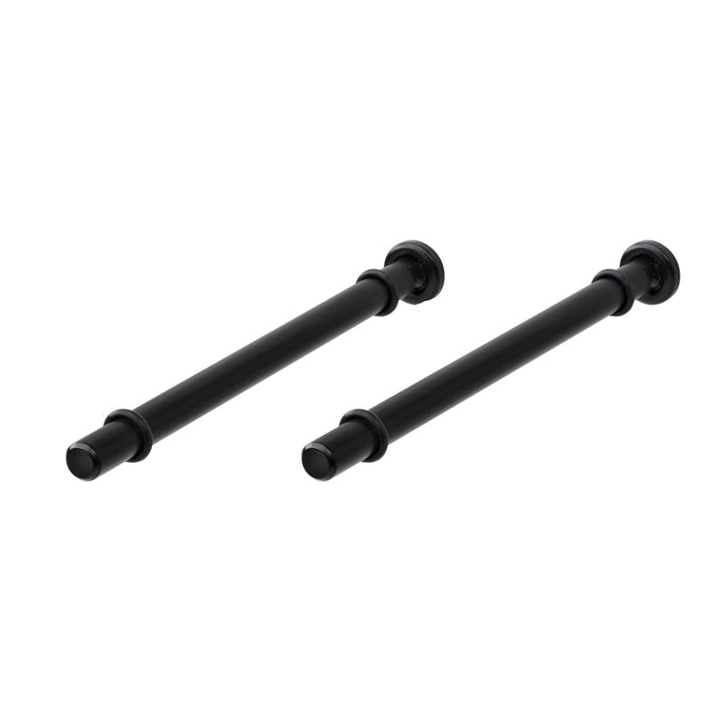 Dolle 5059041 0.9 x 0.5 x 7.9 in. Black Steel Shelf Bracket - Pack of 8 13510