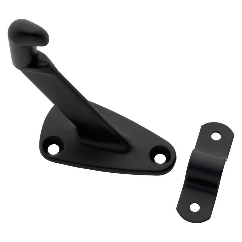 National Hardware N830-591 V112 Handrail Bracket - Matte Black