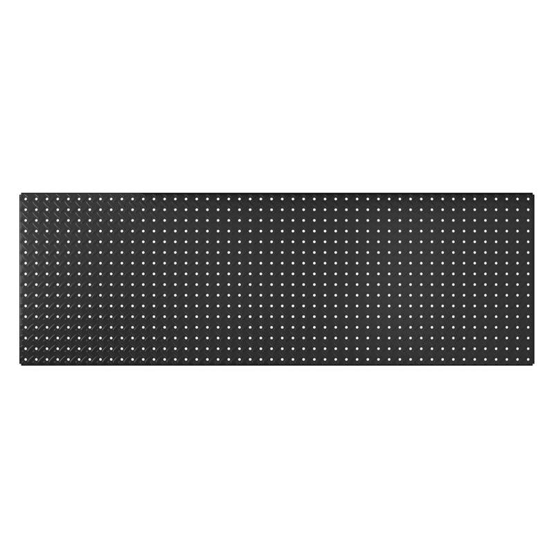 Heavyweight John Sterling 5/8" x 16" x 48" Diamond Plate Steel Pegboard Panel