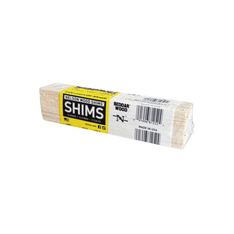 Nelson Wood Shims 8 inch, 56/Box