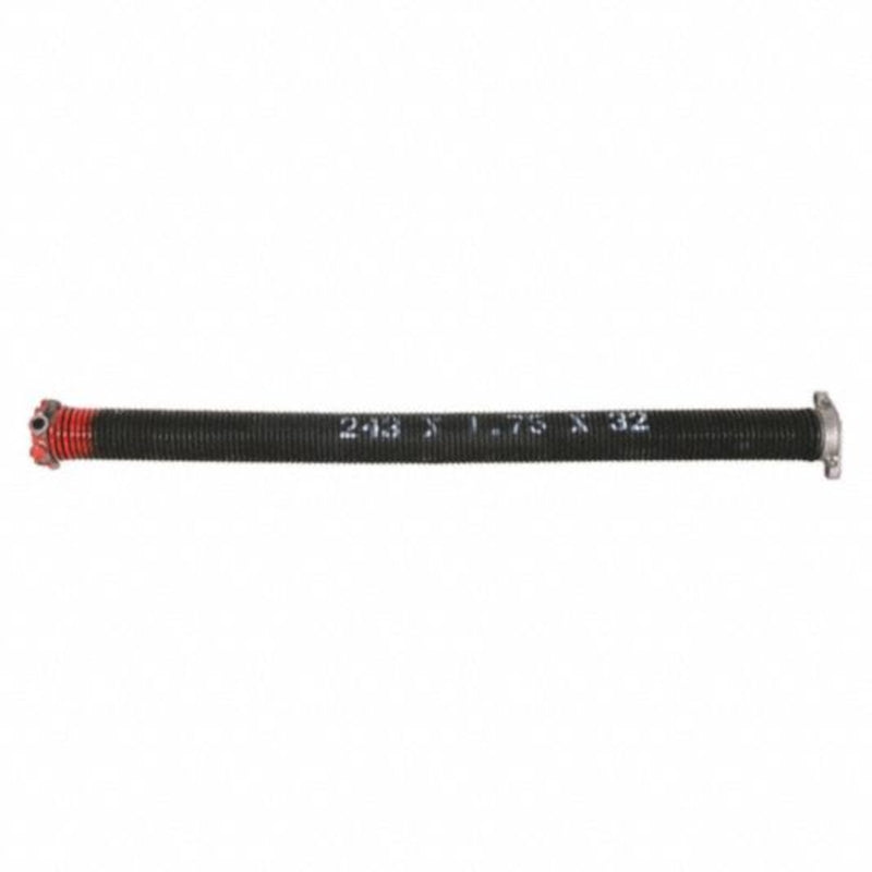 Prime-Line GD 12228 Right Hand Wind Garage Door Torsion Spring – Replace Broken Garage Door Springs - .243” x 1-3/4” x 32”, Red, Right Hand Wind