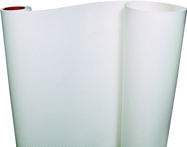 Con-Tact Brand 05F-C5T11-06 Simple Elegance Embossed Non-Adhesive Shelf and Drawer Liner, White Diamonds, 12"x5'