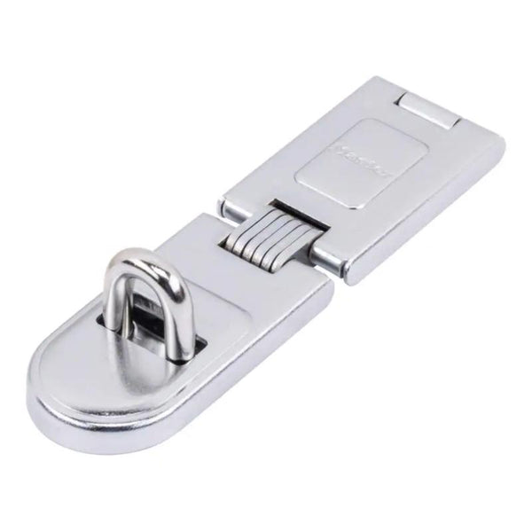 Master Lock 720DPF 6-1/4" Long Zinc Plated Hardened Steel Single Hinge Hasp