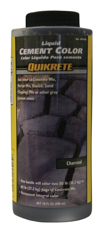 Quikrete 1317-00 Liquid Cement Color, 10oz, Charcoal