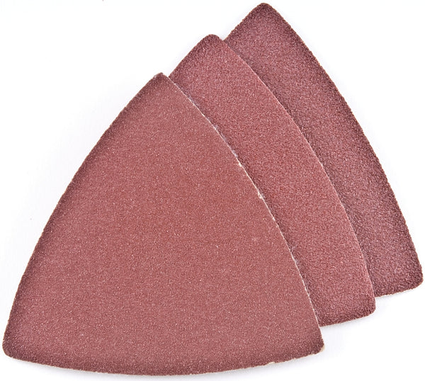 Genesis GAMT701 Universal 12-Piece Hook-and-Loop Sandpaper Assortment with 3 60-Grit, 3 80-Grit, 3 120-Grit, and 3 240-Grit