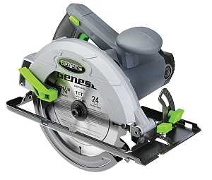 Genesis GCS130 13-Amp 7-1/4-In. Circular Saw with 24T Carbide Tipped Blade, Rip Guide, Blade Wrench, and 2 Year Warranty