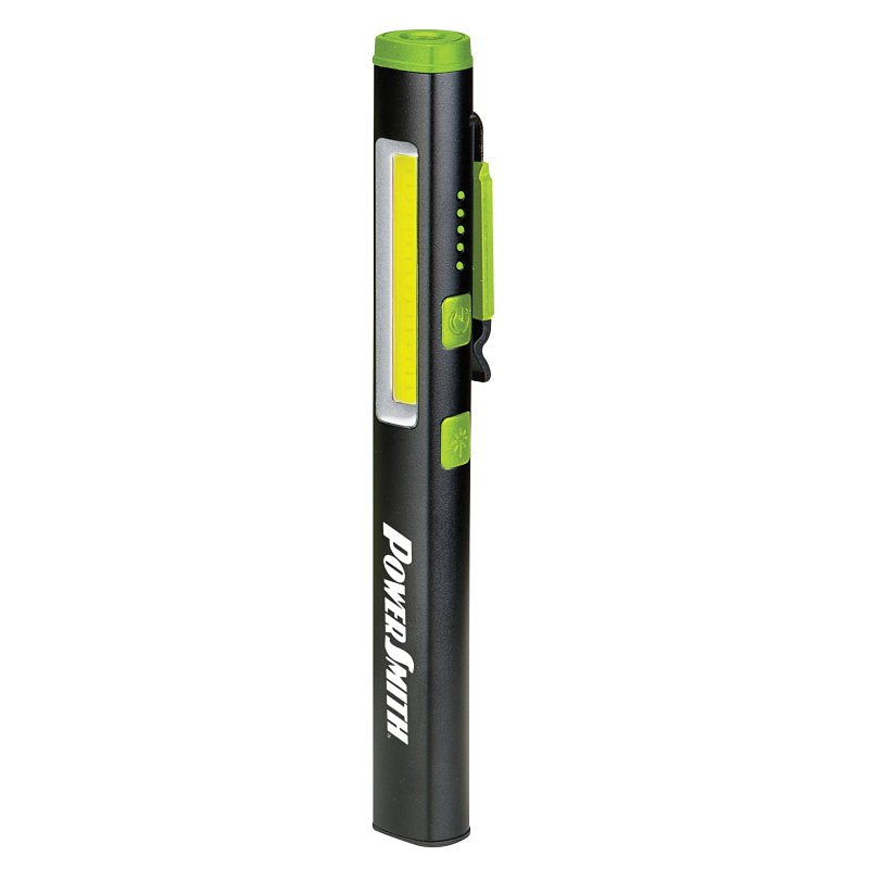 POWERSMITH PILP450UVL LED Work Inspection Rechargeable Pen Light, Black