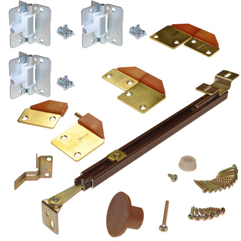 Johnson Hardware 1601218P 100% Full Access Folding Door Hardware Set