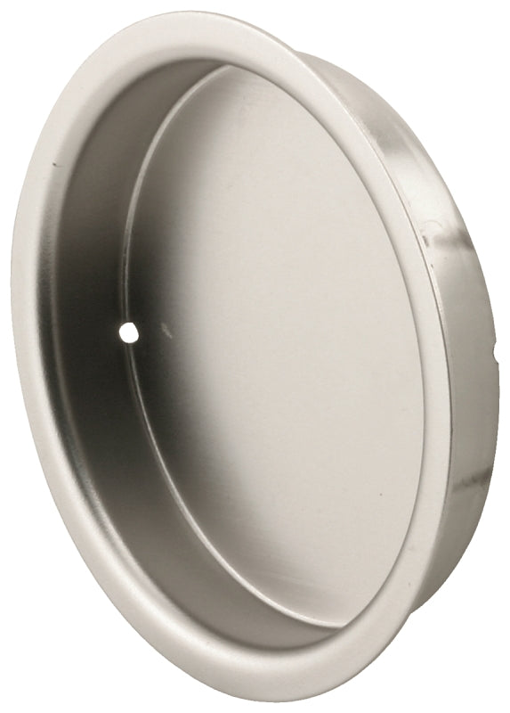 Prime-Line N 7206 Closet Door Finger Pull, 2-Inch, Satin Nickel,(Pack of 2)